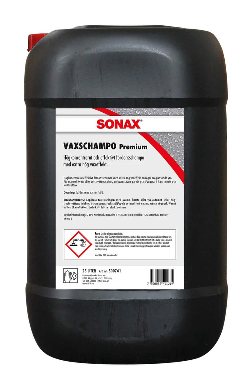 Sonax Vaxschampo Premium 25L