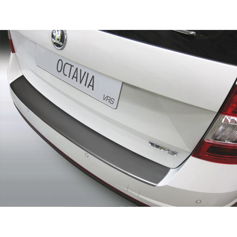 RGM, Bakre stötfångarskydd, ABS-plast, passar Skoda Octavia III RS Kombi 2013-2017 Svart