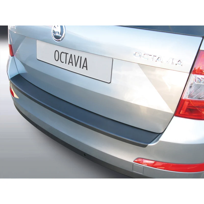 RGM, Bakre stötfångarskydd, ABS-plast, passar Skoda Octavia III Kombi 2013-2017 (exkl. VRS) Svart