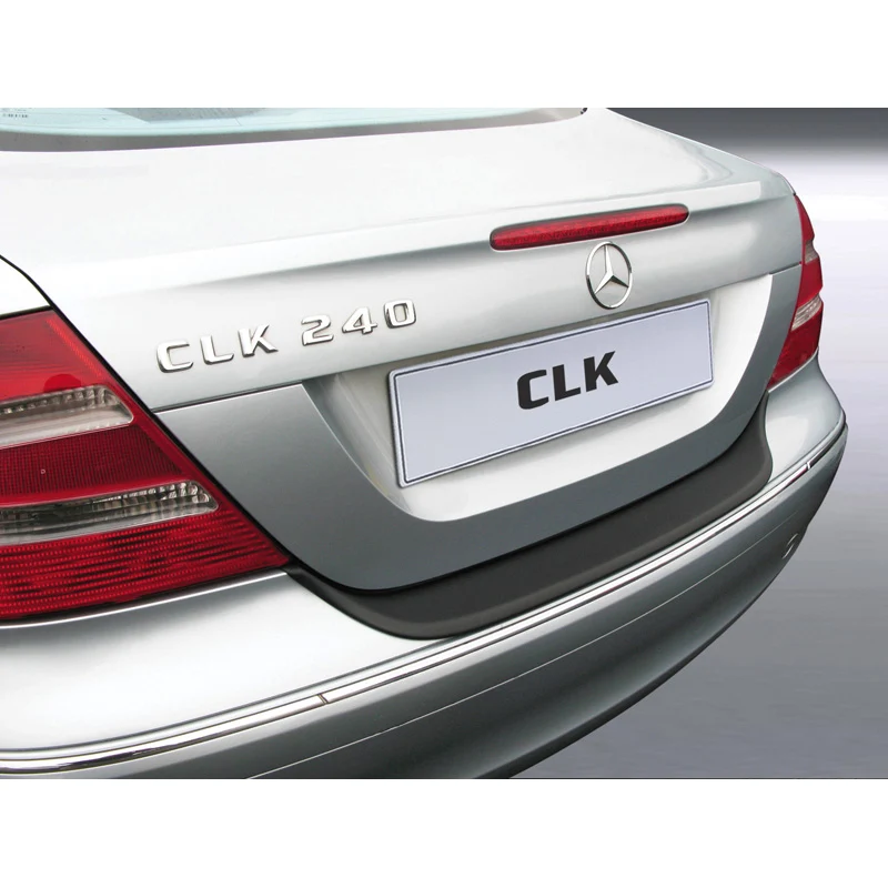 RGM, Bakre stötfångarskydd, ABS-plast, passar Mercedes CLK 2005-2009 Svart