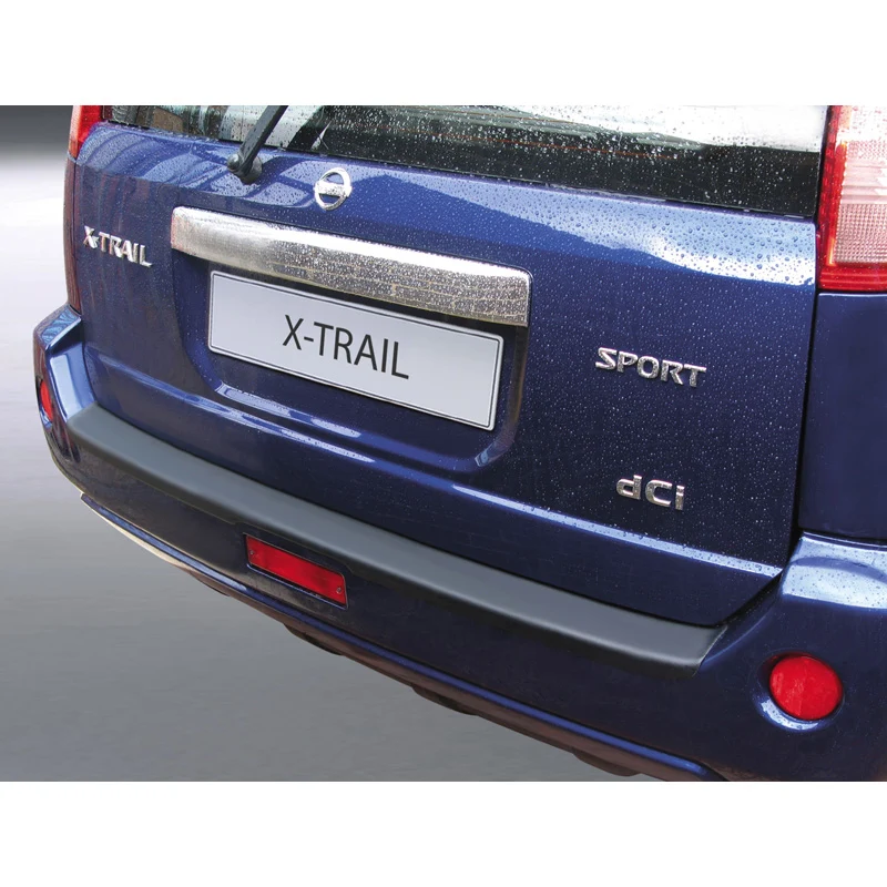 RGM, Bakre stötfångarskydd, ABS-plast, passar Nissan X-Trail 2003-2007 Svart