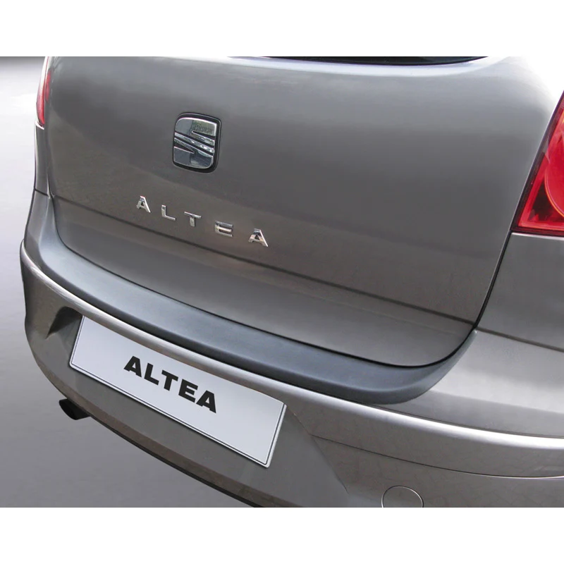 RGM, Bakre stötfångarskydd, ABS plast, passar Seat Altea 2004-2009 exkl. XL/FR Svart