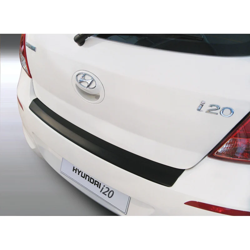 RGM, Bakre stötfångarskydd, ABS-plast, passar Hyundai i20 3/5 dörrar 2012-2014 Svart