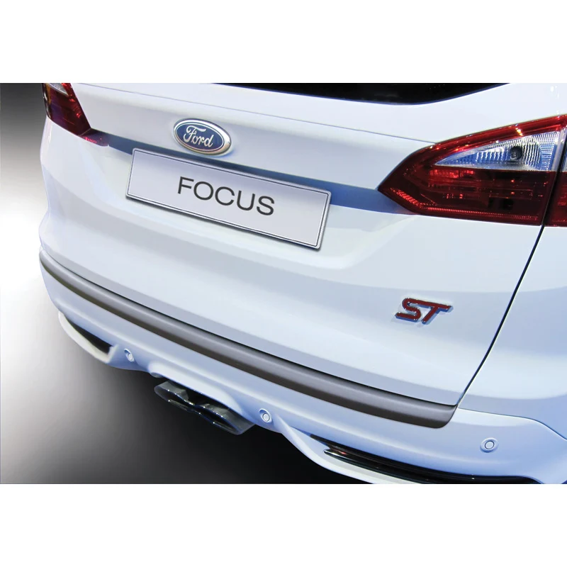 RGM, Bakre stötfångarskydd, ABS-plast, passar Ford Focus Kombi/Combi 2012-2018 Svart