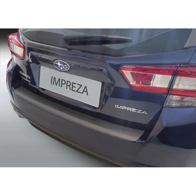 RGM, Bakre stötfångarskydd, ABS-plast, passar Subaru Impreza 5-dörrars 2017- Svart