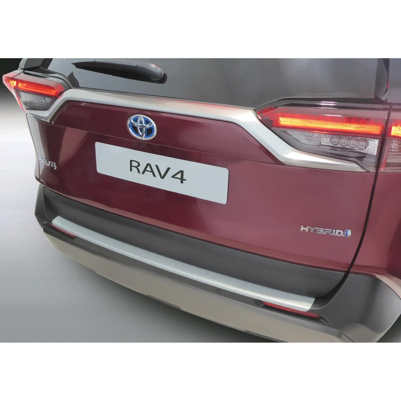 RGM, Bakre stötfångarskydd, ABS-plast, passar Toyota RAV4 (5:e Gen.) 2018- Silver