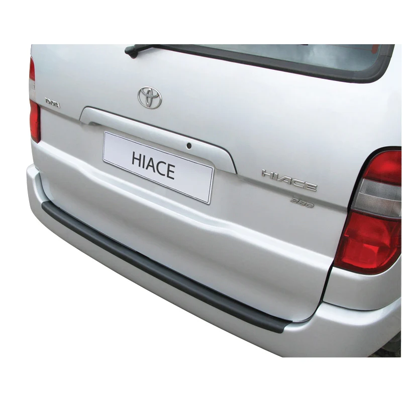 RGM, Bakre stötfångarskydd, ABS-plast, passar Toyota Hiace 2007- Svart