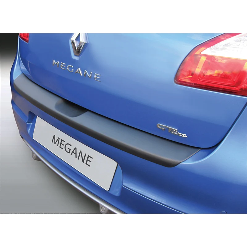 RGM, Bakre stötfångarskydd, ABS-plast, passar Renault Megane III HB 5 dörrar 2008-2016 Svart