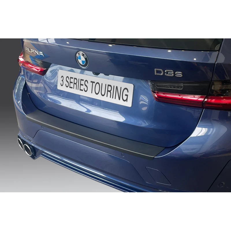 RGM, Bakre stötfångarskydd, ABS-plast, passar BMW 3-serie G21 Touring 'M' Sport Facelift 2023- Svart