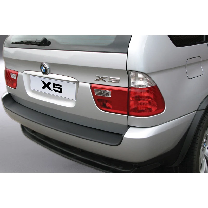 RGM, Bakre stötfångarskydd, ABS-plast, passar BMW X5 2000-2007 Svart