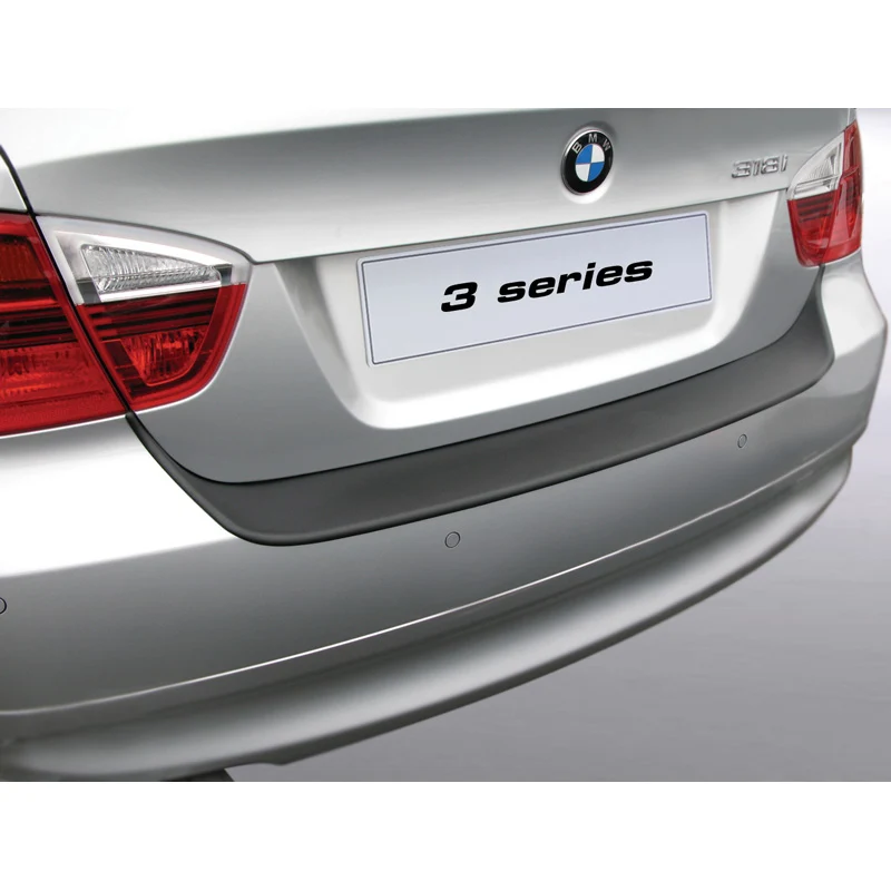 RGM, Bakre stötfångarskydd, ABS plast, passar BMW 3-serie E90 Sedan 2005-2008 exkl. M Svart