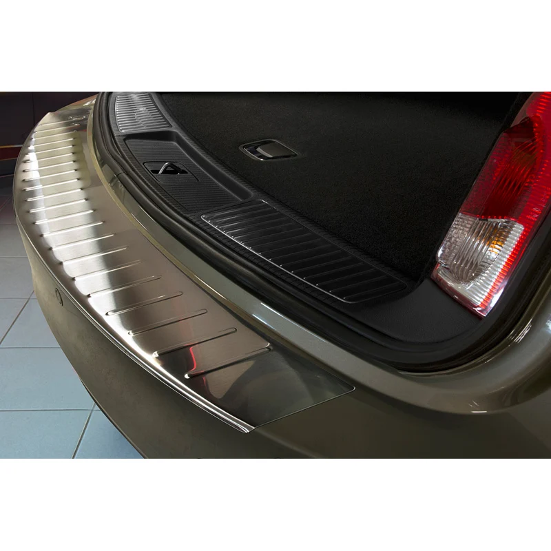 Avisa, Bakre stötfångarskydd, Rostfritt stål, passar Opel Insignia Sportstourer 2008- 'Ribs'