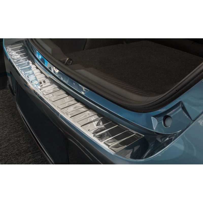 Avisa, Bakre stötfångarskydd, Rostfritt stål, passar Toyota Auris Touring Sports 2015-2019 'Ribs'