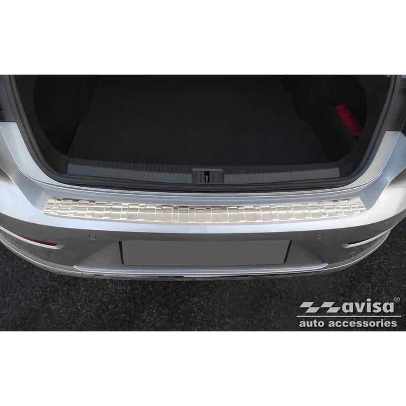 Avisa, Bakre stötfångarskydd, Rostfritt stål, passar Volkswagen Arteon Shooting Brake inkl. eHybrid 2020 - "Revben"