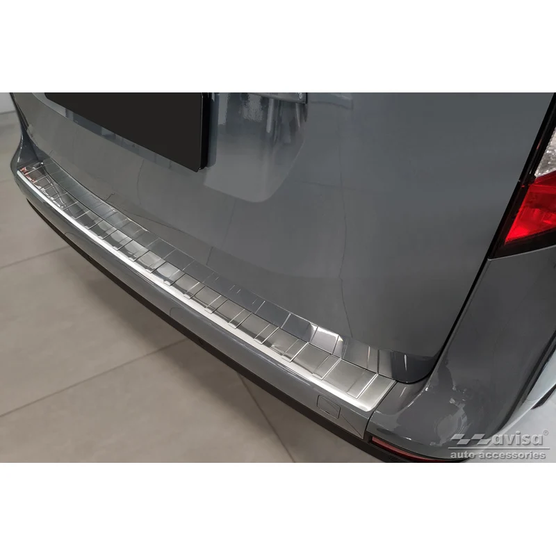 Avisa, Bakre stötfångarskydd, Rostfritt stål, passar Mercedes Citan (W420) Box/Tourer 2021- 'Ribs'
