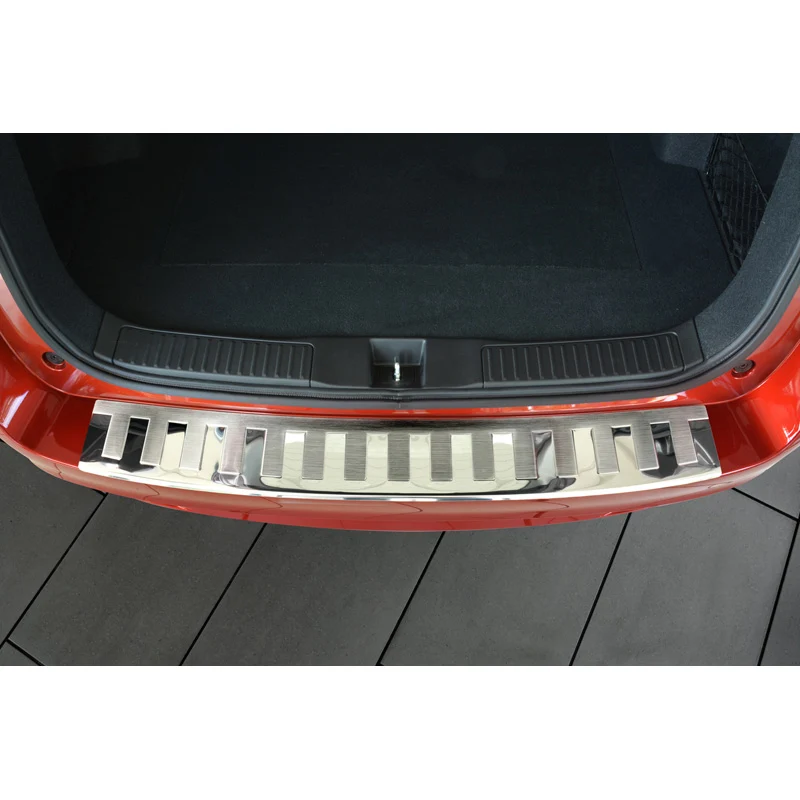 Avisa, Bakre stötfångarskydd, Rostfritt stål, passar Honda Civic Tourer 2014- 'Ribs'
