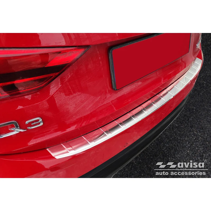 Avisa, Bakre stötfångarskydd, Rostfritt stål, passar Audi Q3 II Sportback 2019- inkl. RS 'Curant'