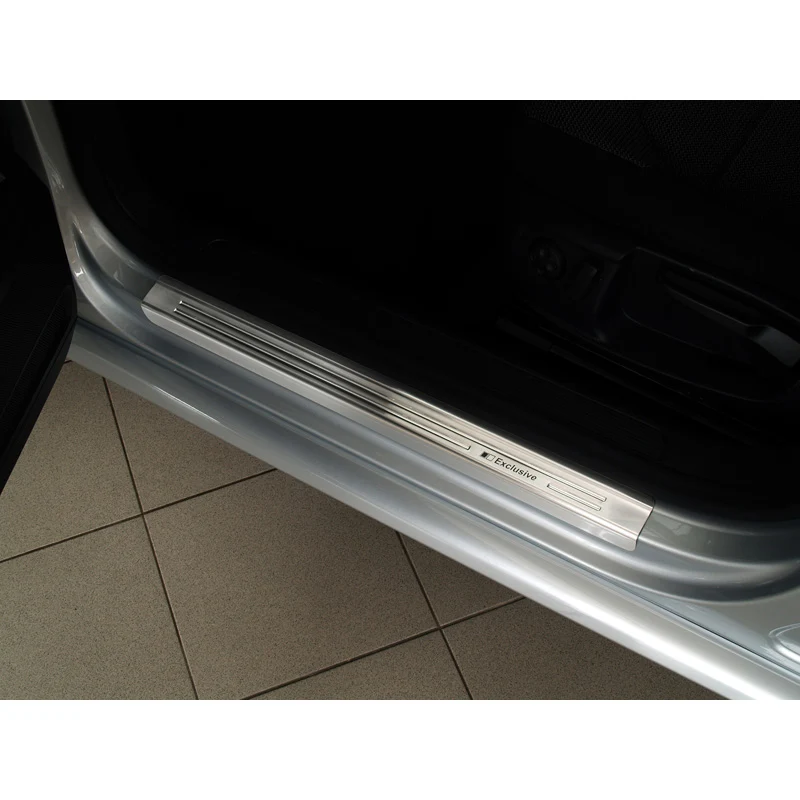 Avisa, Tröskelskydd, Rostfritt stål, passar Volkswagen Passat 3C Sedan/Variant 2005-2014 - 'Exklusiv' - 4 delar
