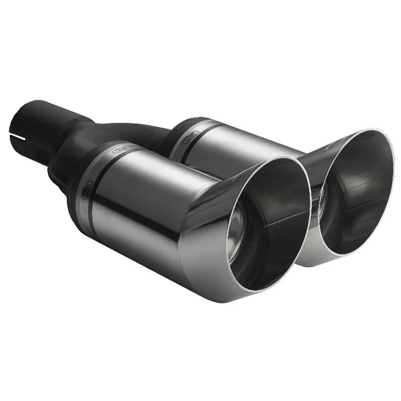 Ulter Sport, Ändrör - Double Round DTM Race Ø80mm - Längd 260mm - Installation ->50mm - Inox